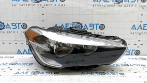 Фара передня права у зборі BMW X1 F48 16-22 галоген, з кріпленням, пісок