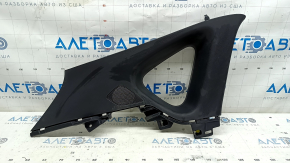 Накладка задньої стійки верхня ліва Mazda CX-5 17-25 під динамік BOSE, чорна, подряпини