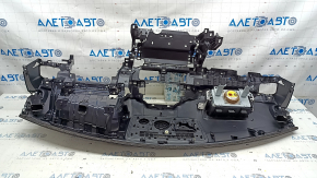 Торпедо передняя панель с AIRBAG Mazda CX-5 17-24 под проекцию, ржавый пирапатрон