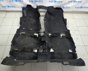 Покрытие пола Ford Mustang mk6 15-23 черное, под химчистку