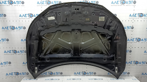 Капот голый Honda Accord 16-17 hybrid, рест, алюминий, черный NH-731P, тычки, вмятина