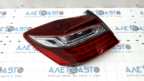 Ліхтар зовнішній крило лівий Honda Accord 16-17 hybrid, рест, LED, DEPO