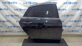 Дверь в сборе задняя правая Ford Fusion mk5 13-20 keyless, черный G1, царапины