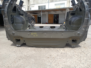 Задня панель Jeep Cherokee KL 14-23 2 частини, на кузові, чорна