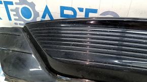 Решетка переднего бампера левая Ford Fusion mk5 17-18 без птф, глянец, песок