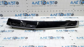 Накладка передньої панелі з дефлекторами права BMW X1 F48 16-19 чорний глянець + хром, цаарпіни