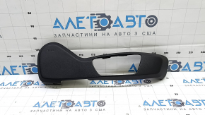 Накладка пасажирського сидіння збоку права BMW X1 F48 16-19 черн, під електро, подряпина