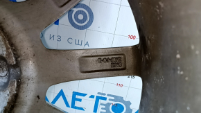 Диск колесный R18x8J ET46 Audi A3 8V 15-16 стиль CL7, 10 спиц хром, бордюрка