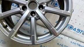 Диск колесный R18x8J ET46 Audi A3 8V 15-16 стиль CL7, 10 спиц хром, бордюрка