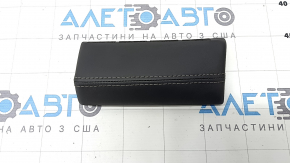 Накладка передньої панелі ліва Mazda 6 18-21 шкіра чорна