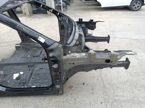 Чверть передня права Jeep Cherokee KL 19-23 на кузові, чорна