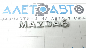 Емблема напис Mazda 6 кришки багажника Mazda 6 19-21