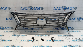 Решітка радіатора grill Lexus RX350 RX450H 13-15 рест, зламане кріплення