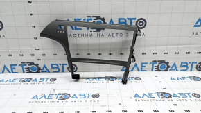Накладка передньої панелі обрамлення монітора Toyota Prius 30 10-15 сіра, подряпини
