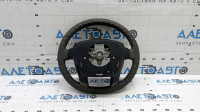 Руль голый Toyota Prius 30 10-15 резина, черный