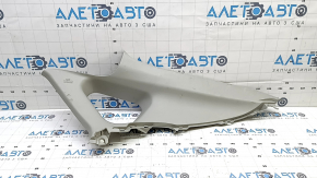 Накладка задньої стійки верхня права Toyota Prius 30 12-15 сіра, подряпини