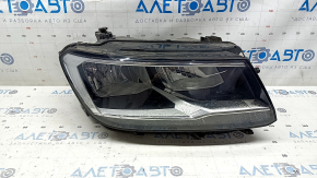 Фара передня права VW Tiguan 18-21 галоген, ДХО LED, пошкодження водою