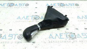 Ручка КПП Hyundai Santa FE Sport 17-18 гума, з кожухом, подряпини