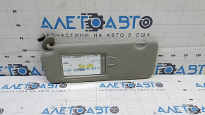 Козирок лівий Kia Sorento 19-20 під понараму, сірий, без гачка