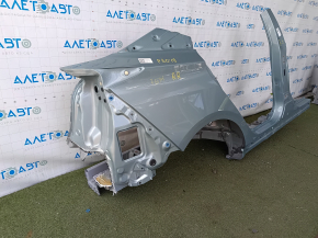 Четверть крыло задняя правая Toyota Prius 50 19-22 под BSM, отпилена, с центральной стойкой, зеленая, тычка