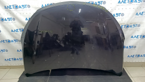 Капот голий Hyundai Santa FE Sport 13-18 чорний S3B, сталь, тичка, притиснутий, пісок
