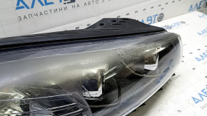 Фара передняя правая голая Kia Sorento 19-20 галоген + LED DRL, адаптив с накладкой и креплениями, под полировку