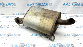 Глушник ззаду бочка Subaru Outback 15-19 іржава