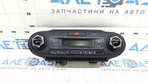 Управління клімат-контролем Kia Sorento 19-20 auto, dual zone під управління 3 ряди, поліз хром, зламане кріплення