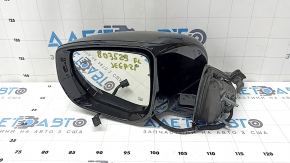 Дзеркало бічне ліве в зборі Jeep Grand Cherokee WL 21-26 8 пінів, поворотник, підігрів, BSM, чорний, потерто
