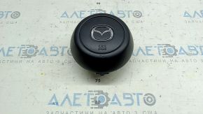 Подушка безпеки airbag в кермо водійська Mazda 3 19-26 чорна, тип 1 подряпини