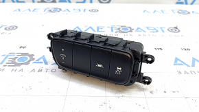 Блок кнопок передней панели Kia Niro 17-19 HEV, PHEV черный, без BSM, с слежением за полосой