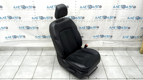 Пасажирське сидіння Jeep Grand Cherokee WL 21-23 з airbag, механічне, підігрів, чорна шкіра з перфорацією