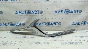 Молдинг решітки радіатора правий Mazda 3 19-26 4d хром, пісок