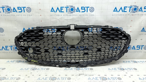 Решетка радиатора grill Mazda 3 19-26 4d матовая черная