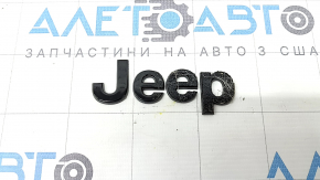Емблема капота Jeep Grand Cherokee WL 21-26 чорний глянець у клеї