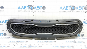Решітка радіатора grill Kia Niro 17-19 HEV, PHEV обрамлення структура