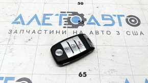 Ключ Kia Niro 17-22 HEV, PHEV Smart key, 4 кнопки, потерта емблема