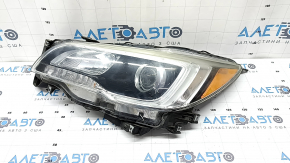 Фара передня ліва Subaru Outback 15-17, дорест, галоген, темна, під полірування