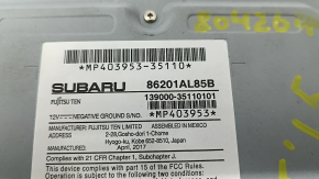 Головное устройство Subaru Outback 17-17 Fujitsu, царапины