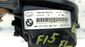 Противотуманная фара птф левая BMW X5 F15 14-18 LED, песок