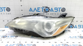 Фара передняя левая Toyota Camry v55 15-17 usa LE\XLE галоген, под полировку