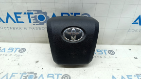 Подушка безопасности airbag в руль водительская Toyota Prius 50 16-22 черная, царапины