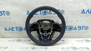 Руль голый Toyota Prius 50 16-22 резина черная
