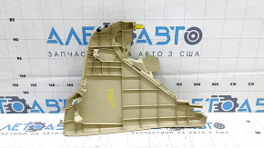 Накладка центральной консоли передняя левая Toyota Camry v55 15-17 usa бежевая