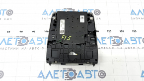 Плафон освещения передний в сборе BMW X5 F15 14-18 серый под панораму, в клее