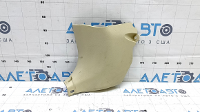 Накладка передньої стійки нижня ліва Toyota Camry v55 15-17 usa бежева, потерта