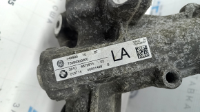 Рейка рулевая BMW X5 F15 14-18 ЭУР, без рулевых тяг, контакт с водой, ржавая, ржавый вал