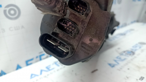 Рейка рулевая BMW X5 F15 14-18 ЭУР, без рулевых тяг, контакт с водой, ржавая, ржавый вал