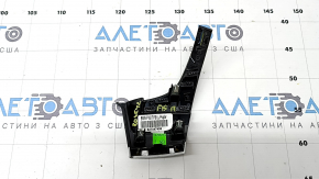 Накладка передней панели левая BMW X5 F15 14-18 под дерево глянец, царапины