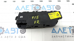 Управління пасажирським сидінням BMW X5 F15 14-18 чорне, під поперековий підпір
